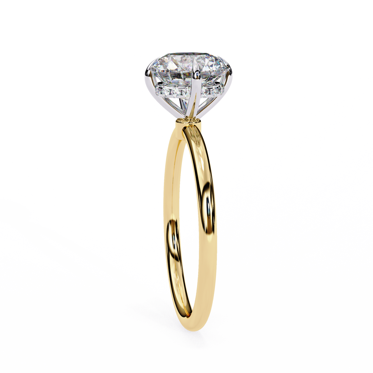 Luminara Solitaire Ring