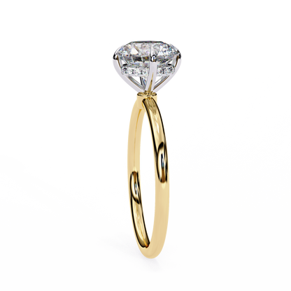 Luminara Solitaire Ring