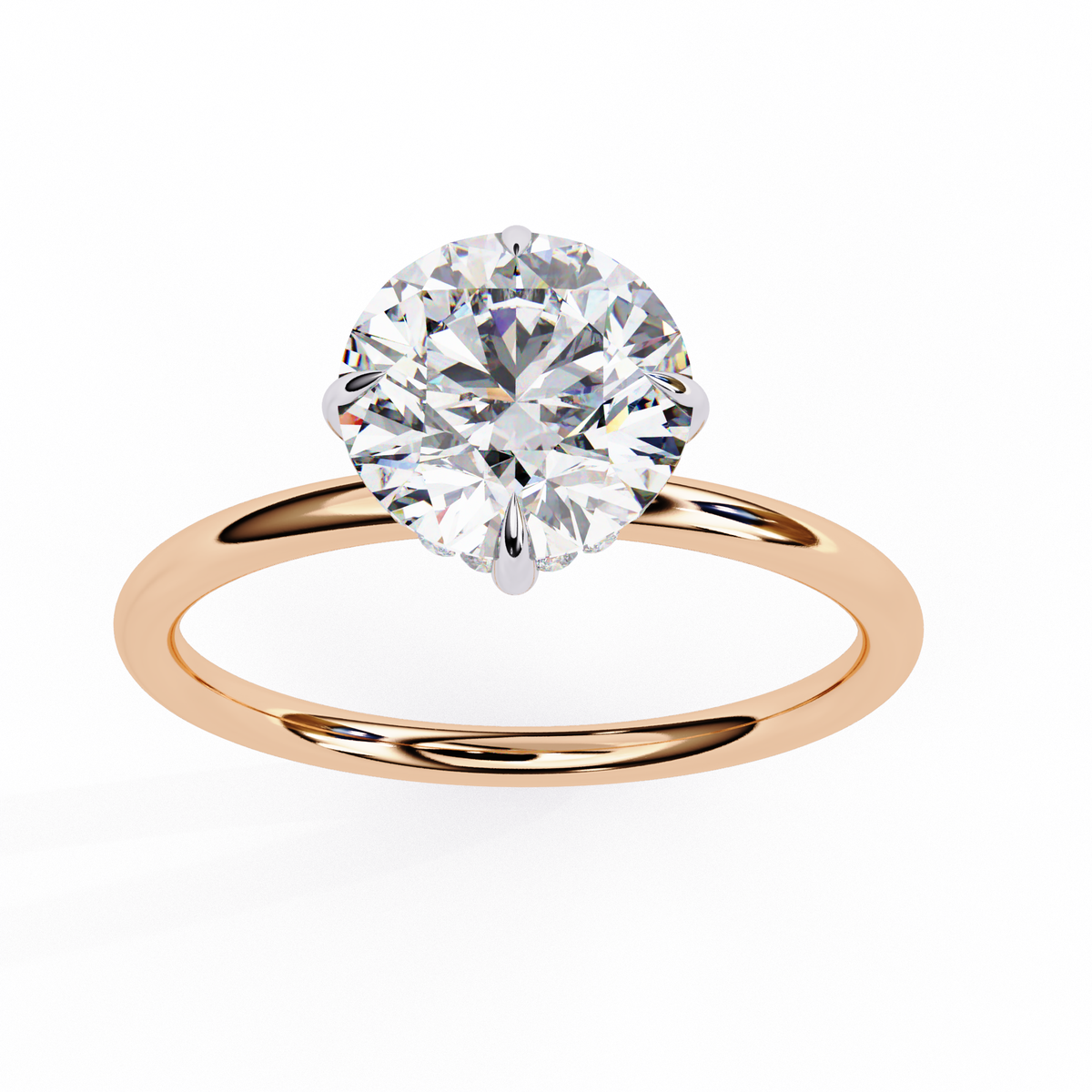 Luminara Solitaire Ring