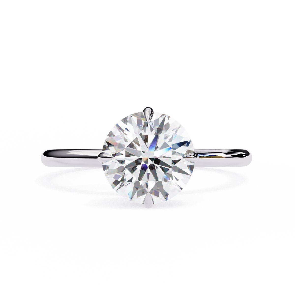 Luminara Solitaire Ring