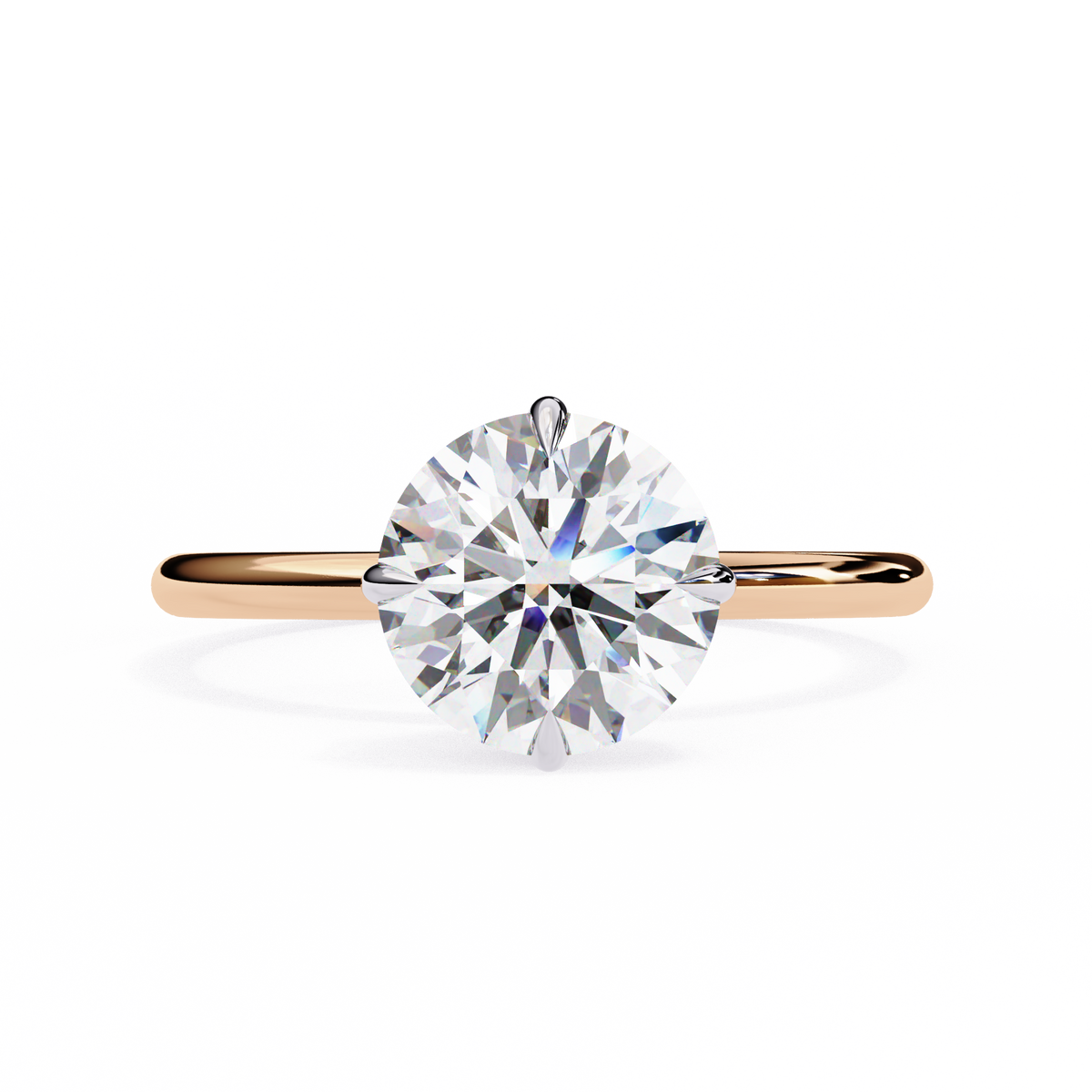 Luminara Solitaire Ring