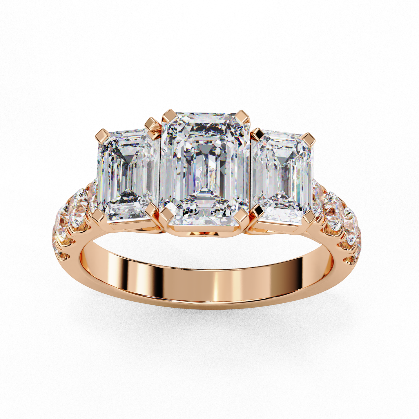 Legacy Gleam Solitaires Ring
