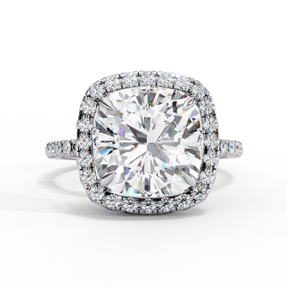 LumiCush Solitaire Ring