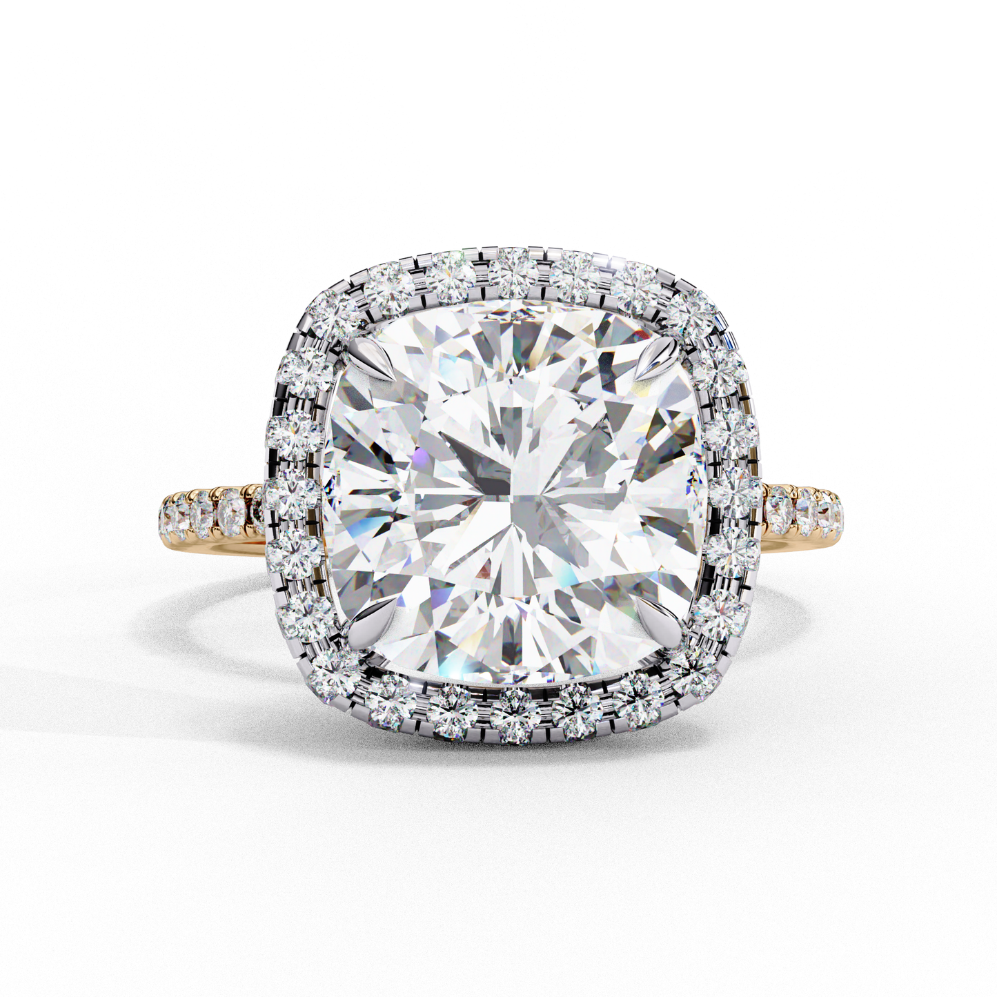 LumiCush Solitaire Ring