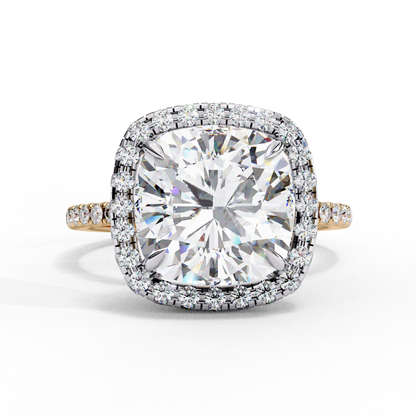 LumiCush Solitaire Ring