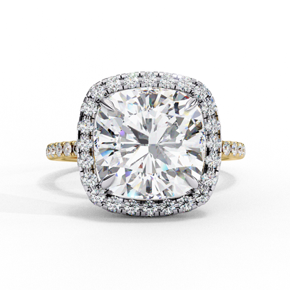 LumiCush Solitaire Ring