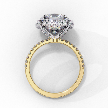LumiCush Solitaire Ring