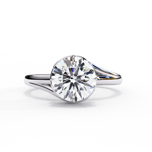 Circle of Grace Solitaire Ring