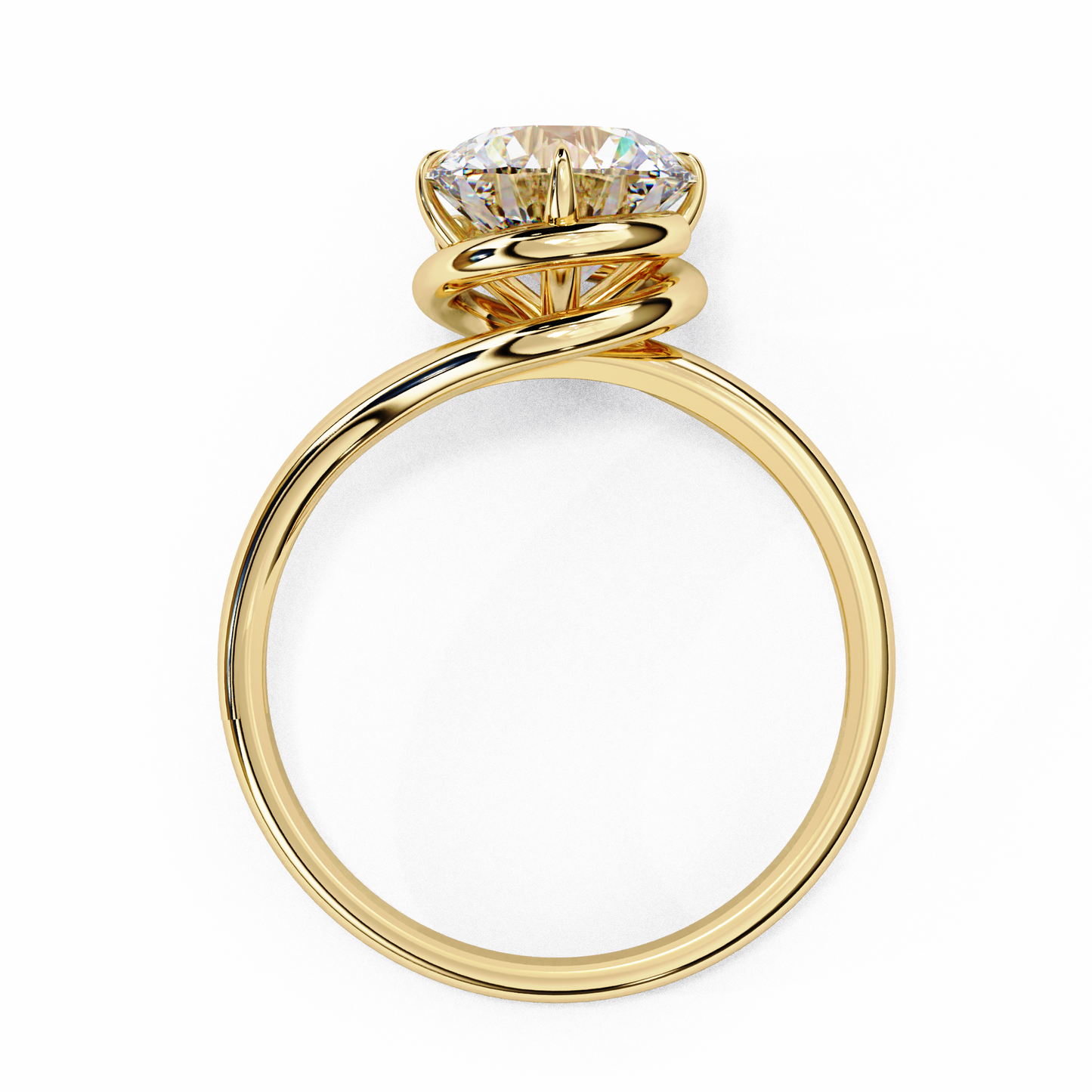 Circle of Grace Solitaire Ring