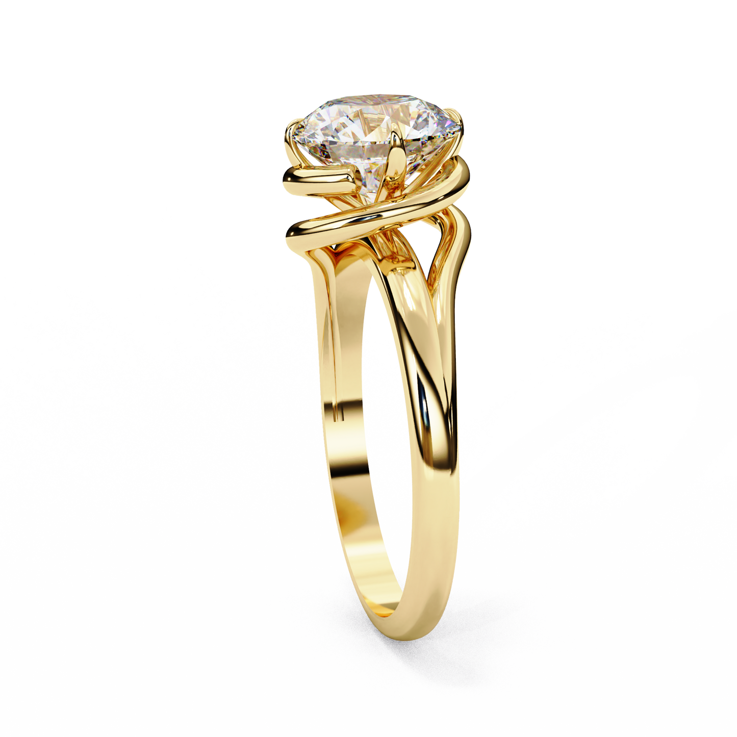 Circle of Grace Solitaire Ring