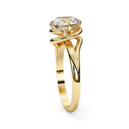 Circle of Grace Solitaire Ring