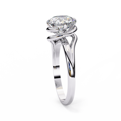 Circle of Grace Solitaire Ring