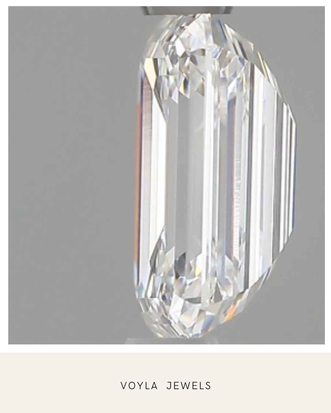 Lab Grown Emerald Diamond 1.00ct E VVS1