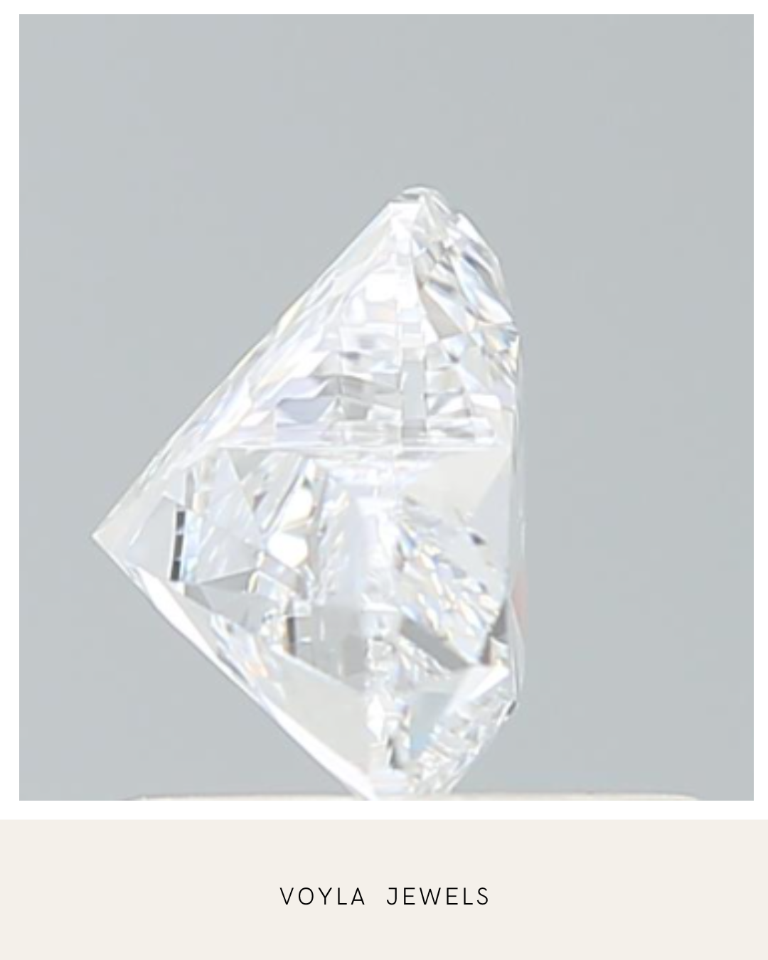 Lab Grown Heart Diamond 1.00ct F VVS2