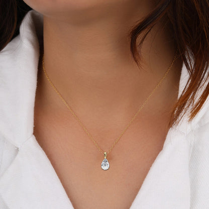 Pearenza Solitaire Pendant