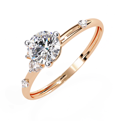 Prima Star Solitaire Ring