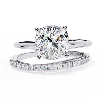 Harmony Duet Solitaire Ring