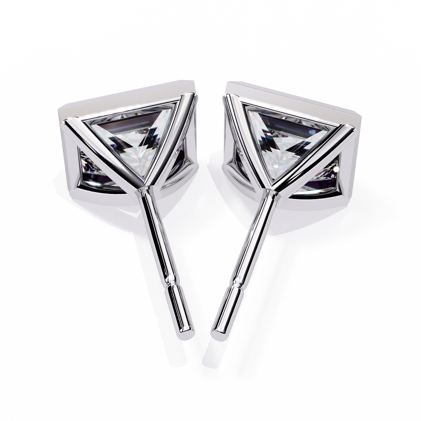 Bezelina Solitaire Studs