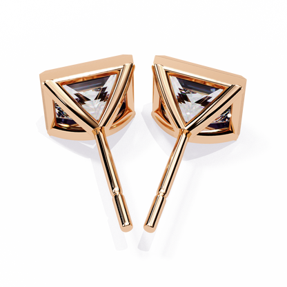Bezelina Solitaire Studs