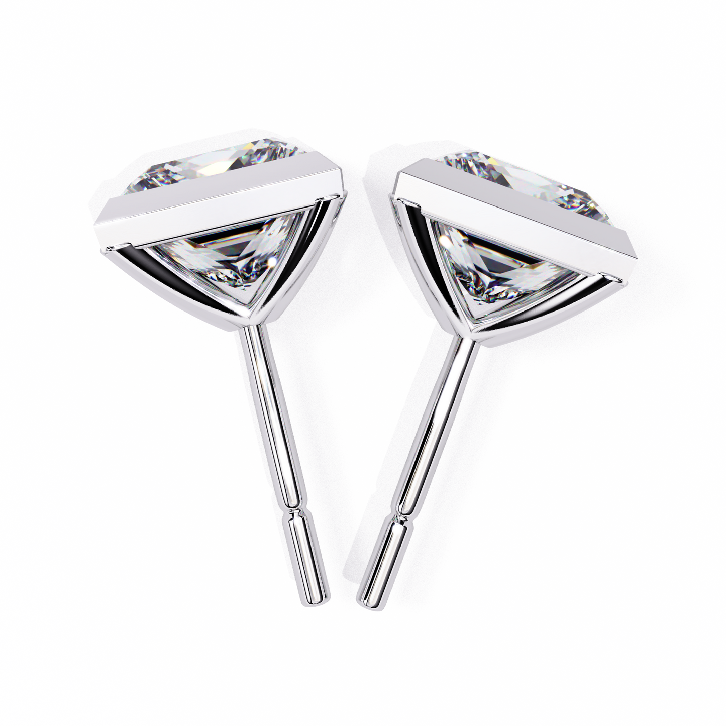 Bezelina Solitaire Studs