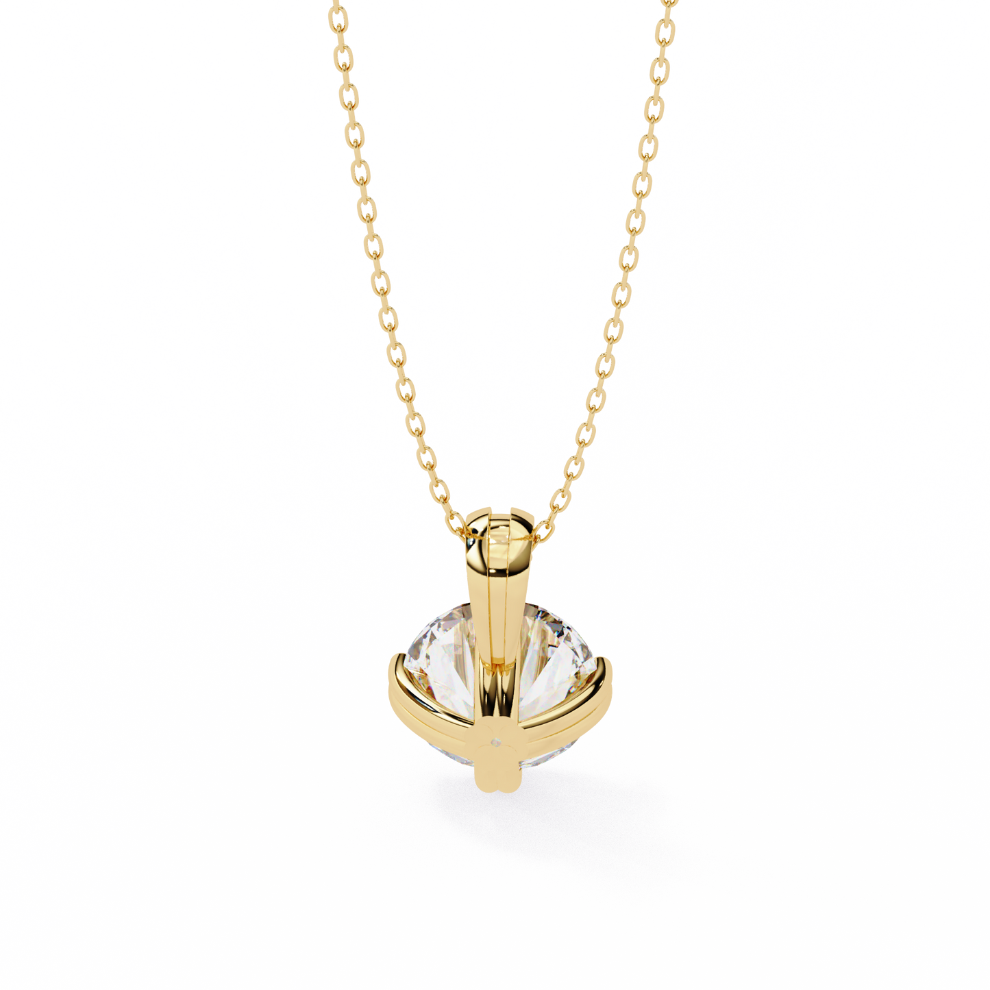 Pure Glint Solitaire Pendant
