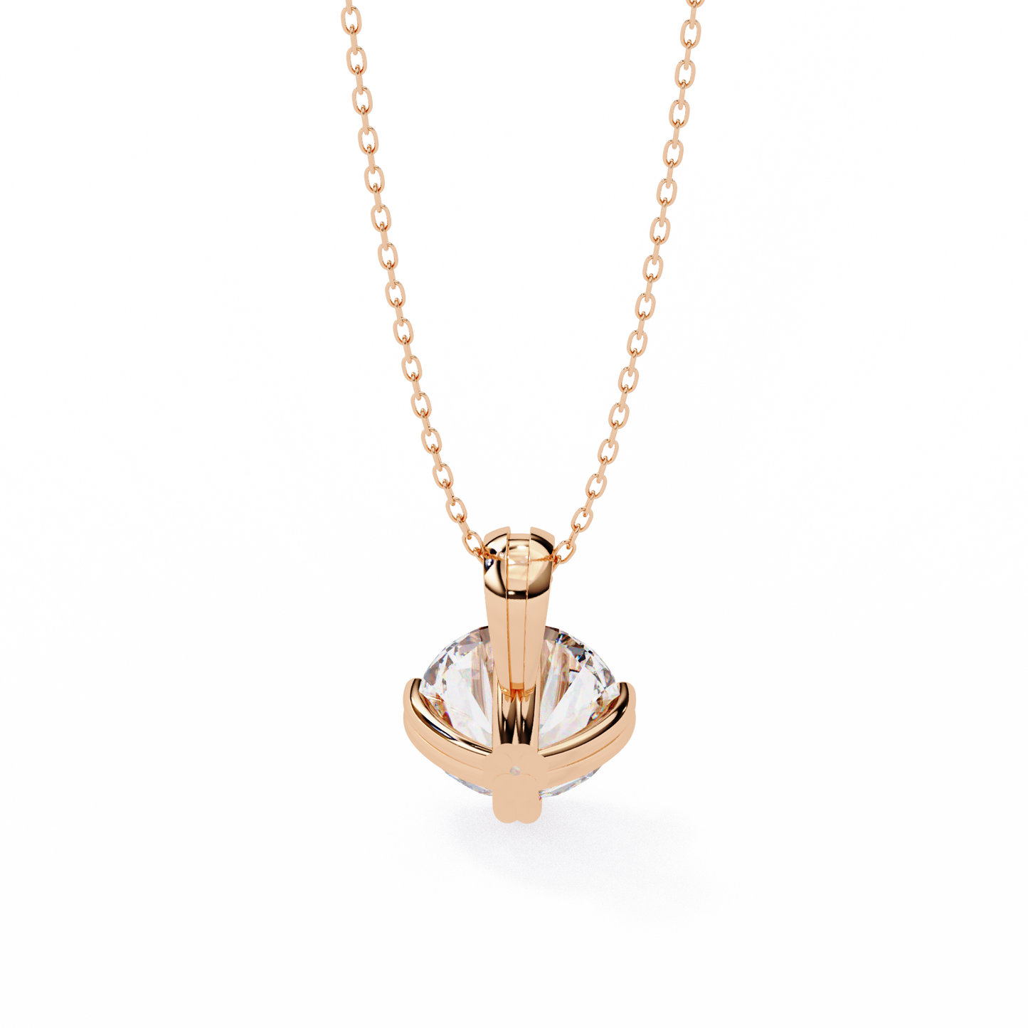 Pure Glint Solitaire Pendant