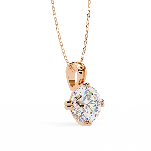 Pure Glint Solitaire Pendant