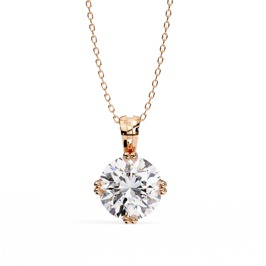 Pure Glint Solitaire Pendant