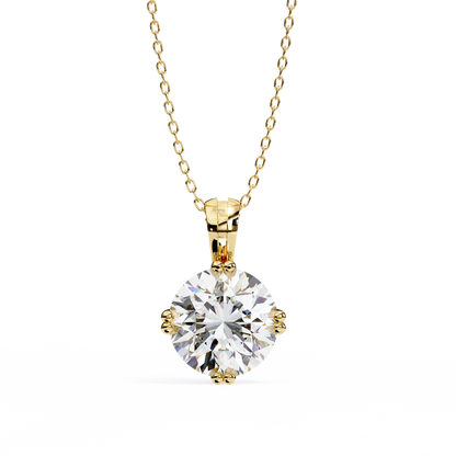 Pure Glint Solitaire Pendant