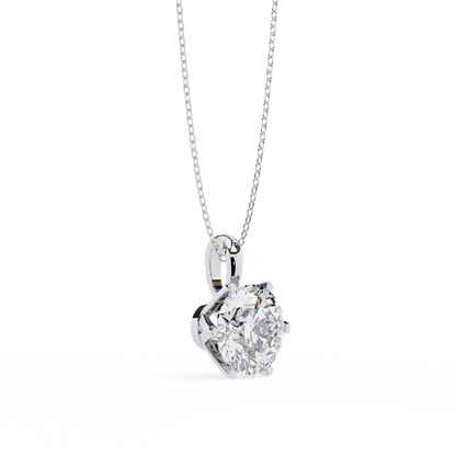 Sol Aura Solitaire Pendant