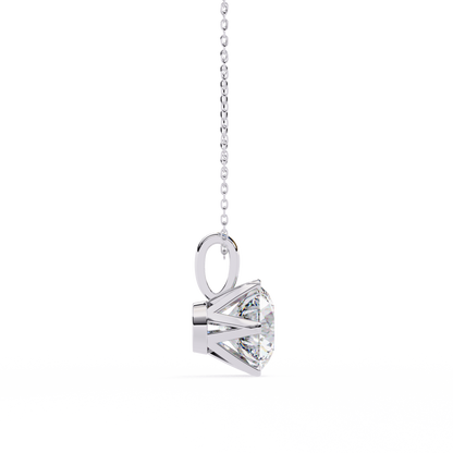 Sol Aura Solitaire Pendant