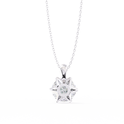 Sol Aura Solitaire Pendant