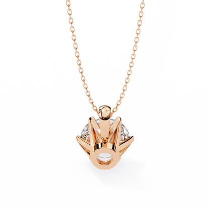 Sol Aura Solitaire Pendant