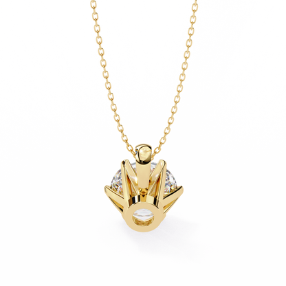 Sol Aura Solitaire Pendant