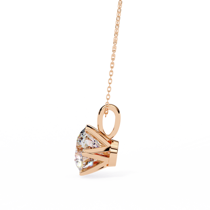 Sol Aura Solitaire Pendant