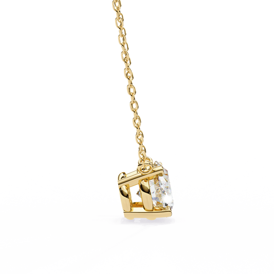 Ovalisse Solitaire Pendant