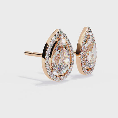 Teara Solitaire Studs